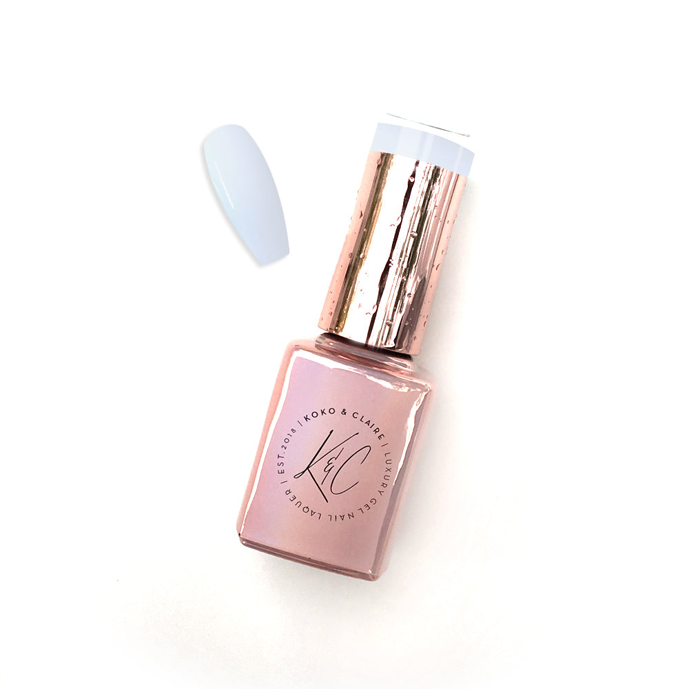 0153 - Blushing Blue Gel Polish KoKo & Claire