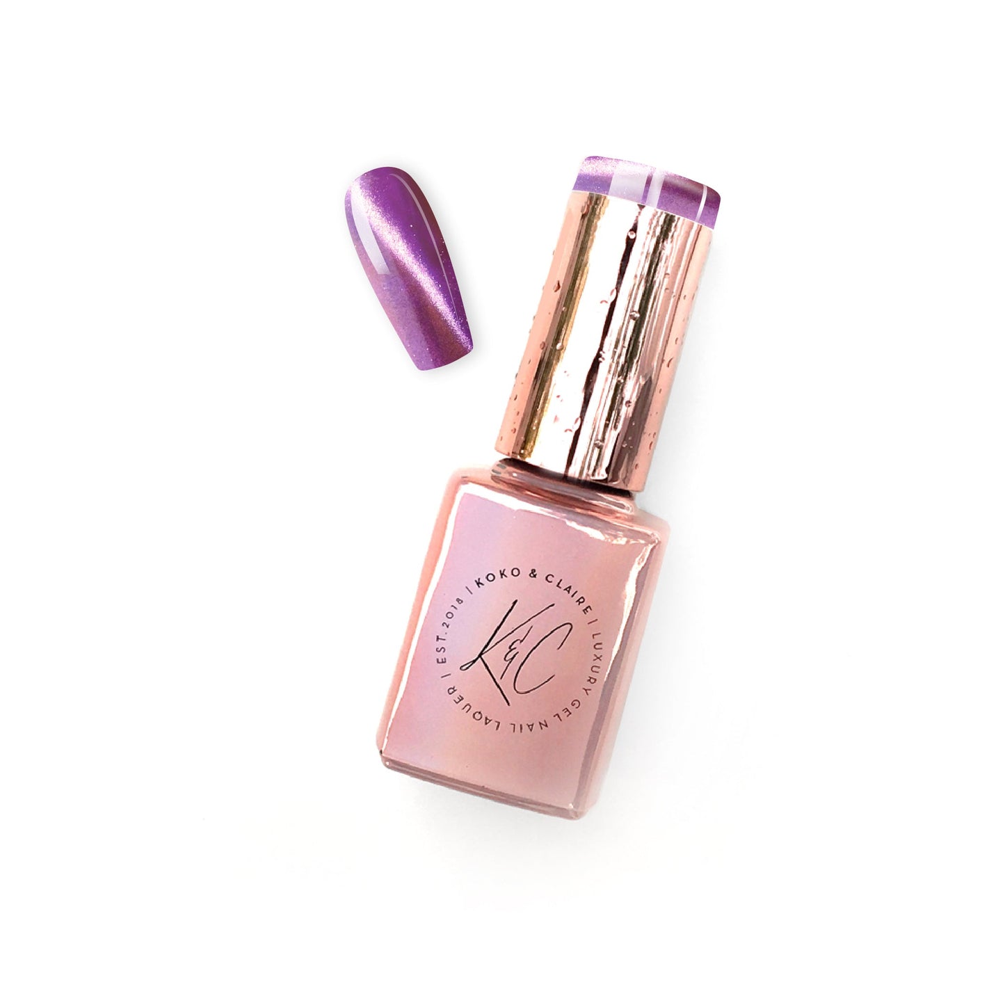 0189 - Pink Mercy - Cateye Gel Polish KoKo & Claire