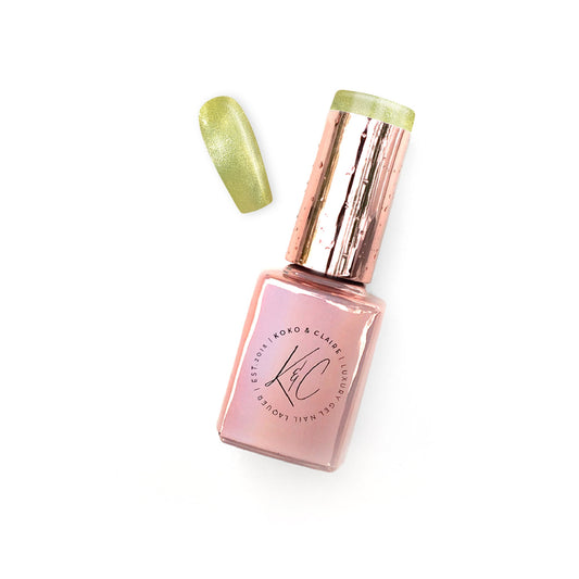 0198 - Key Lime Kitty - Cateye Gel Polish KoKo & Claire