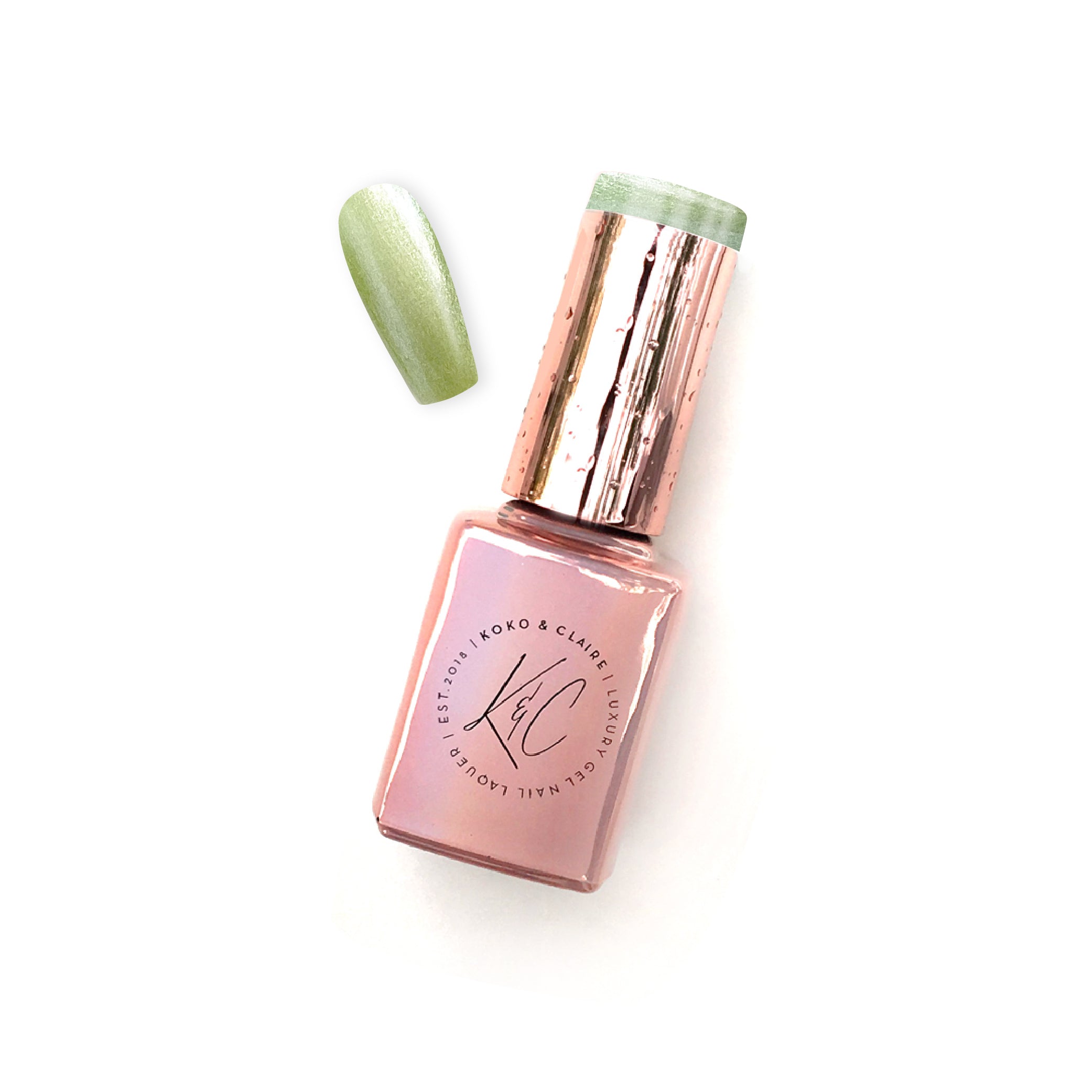 0199 - Fresh Celery - Cateye Gel Polish KoKo & Claire