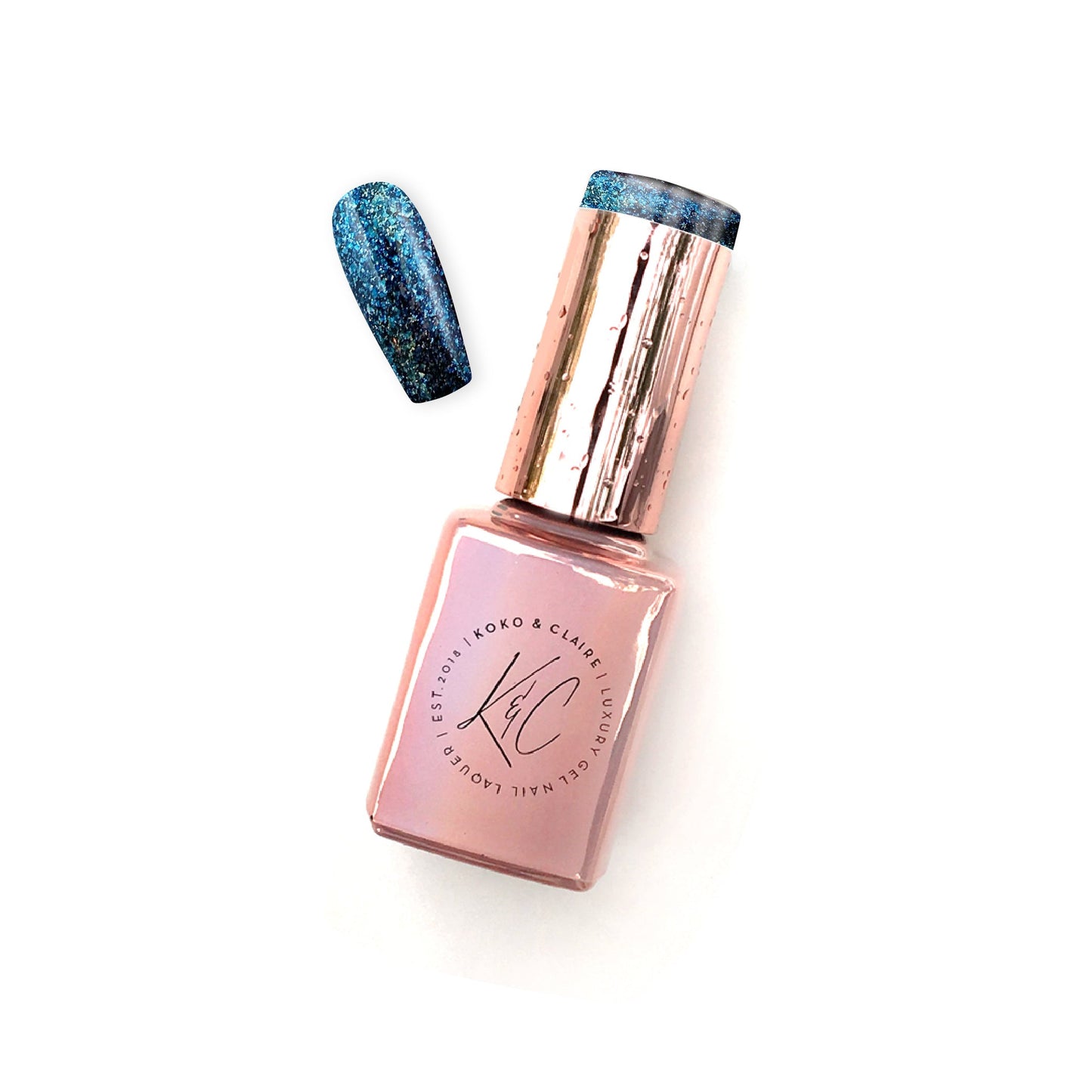 0236 - Taste of Teal Gel Polish KoKo & Claire