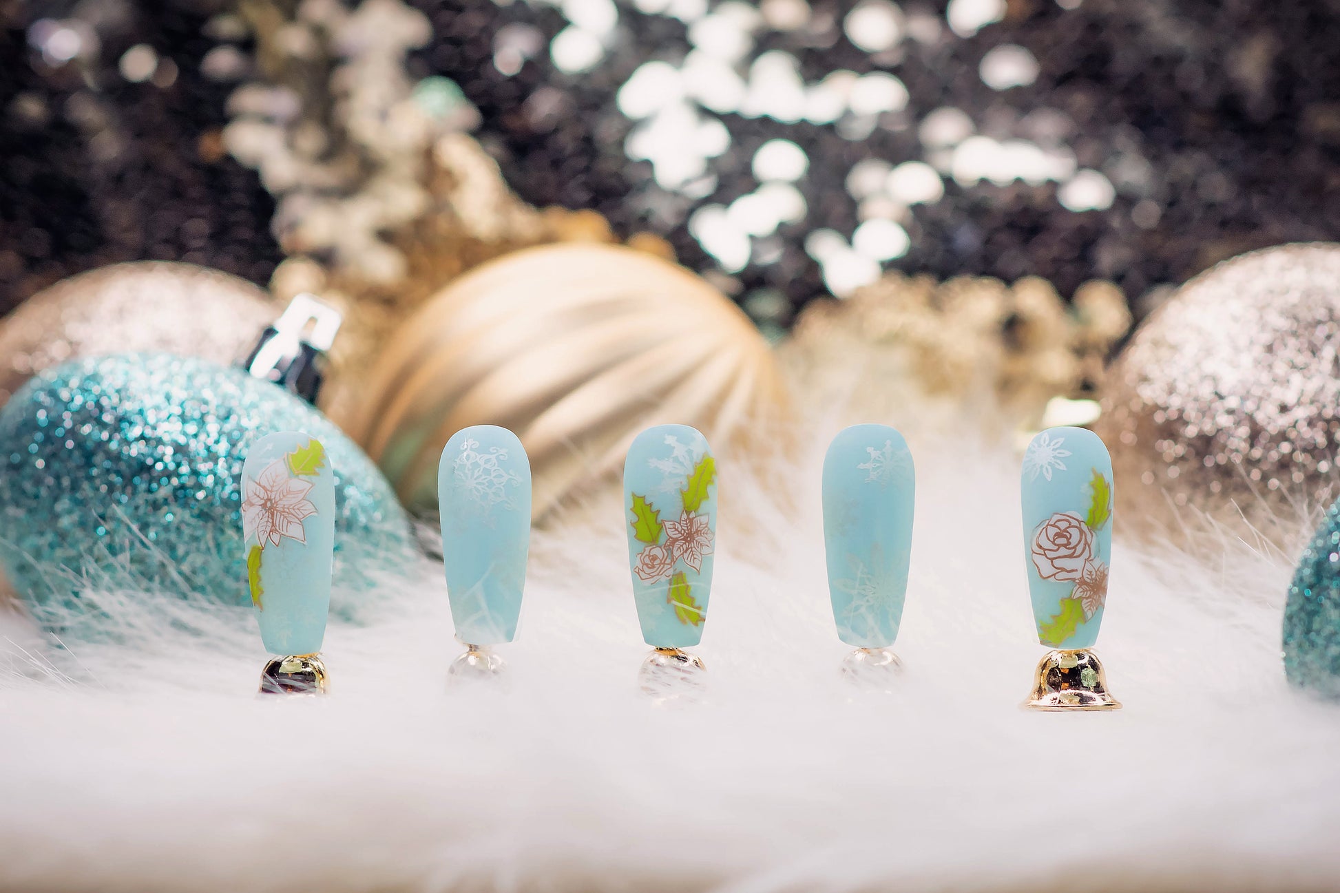 Merry Christmas My Deer (CjS C-19) Steel Nail Art Stamping Plate 14 x 9 Clear Jelly Stamper