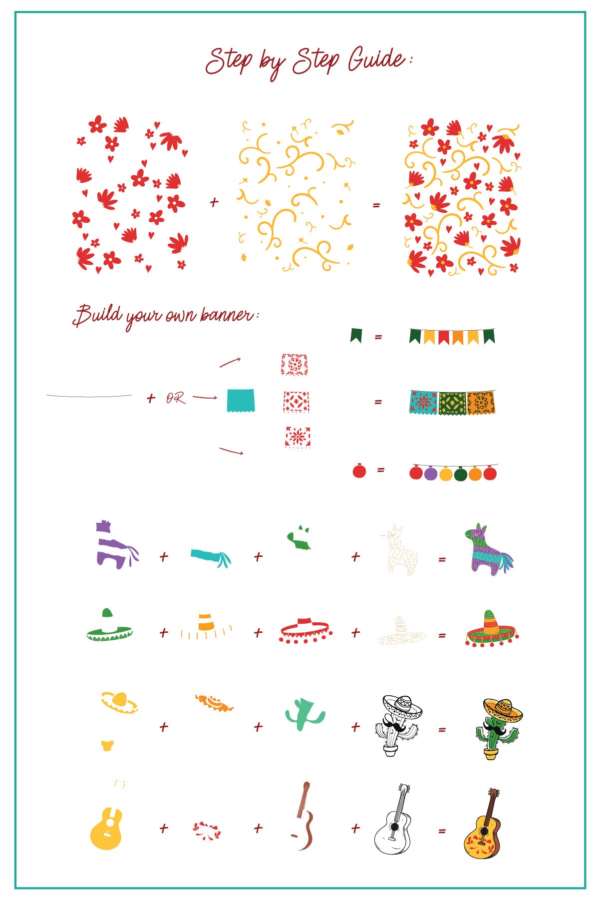 Cinco De Mayo (CjSH-85) Etched Nail Art Stamping Plate