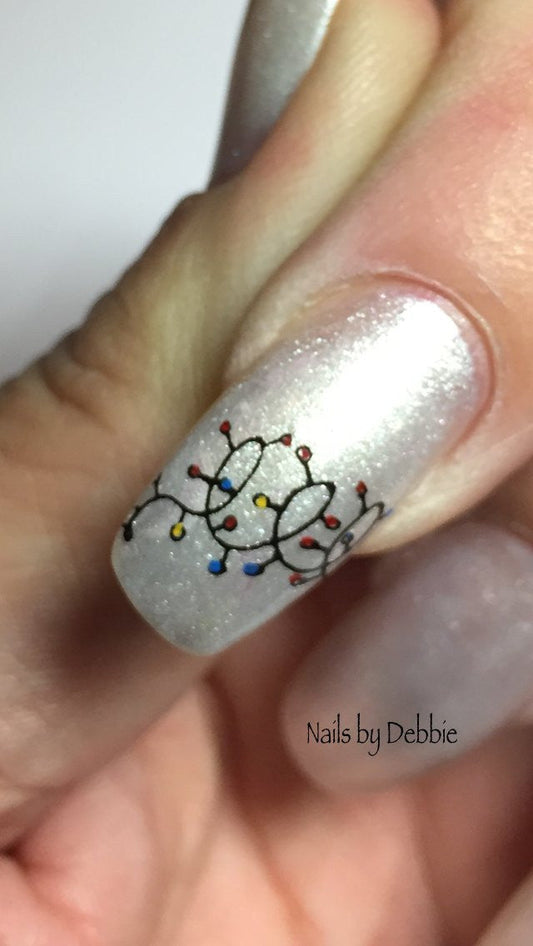 Santas Sleigh (CjSC-04) - Steel Nail Art Stamping Plate 6x6 Clear Jelly Stamper