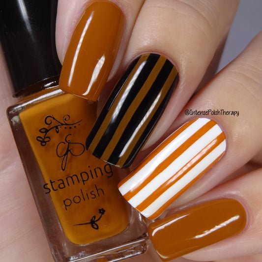 #90 Pimento - Nail Stamping Color (5 Free Formula) Polish Clear Jelly Stamper