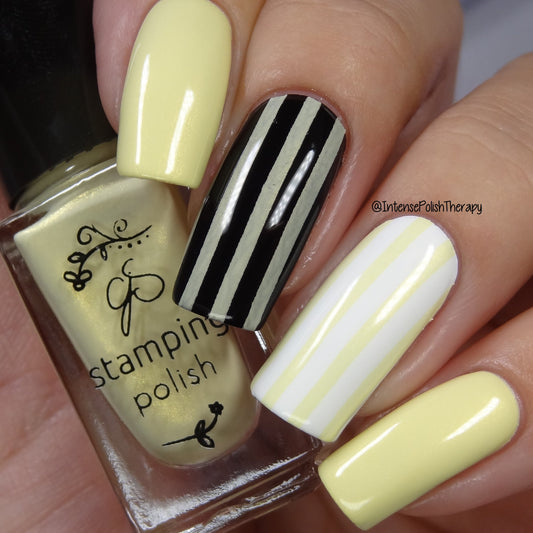 #95 Love in the A.M. - Nail Stamping Color (5 Free Formula) Polish Clear Jelly Stamper