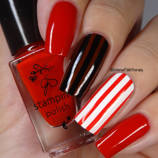 #96 Pretty Bird - Nail Stamping Color (5 Free Formula) Polish Clear Jelly Stamper