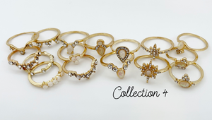 Koko & Claire Decorative Rings for Display Hand - Collection 4
