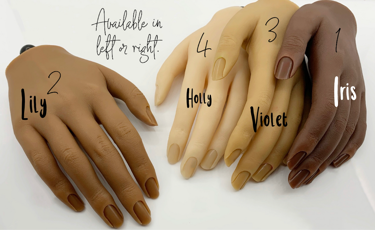 Silicone Display Hand