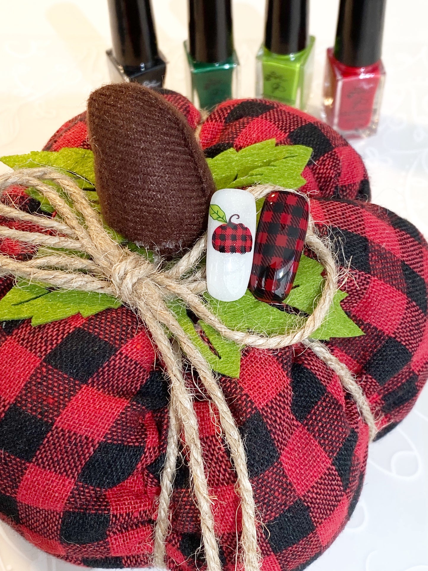 Patterned Pumpkins (CjS-220) Etchd Nail Art Stamping Plate