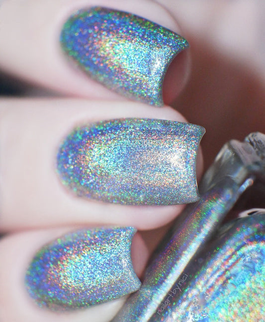 Holo 3 - Into the Stars - Nail Stamping Color (5 Free Formula) Polish Clear Jelly Stamper