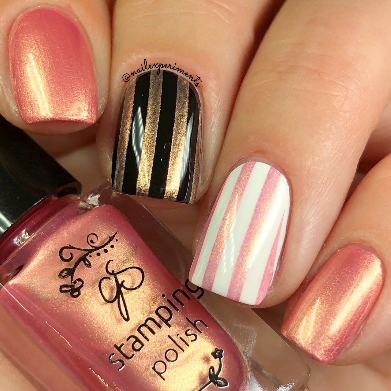 #103 Bubble Yum - Nail Stamping Color (5 Free Formula) Polish Clear Jelly Stamper