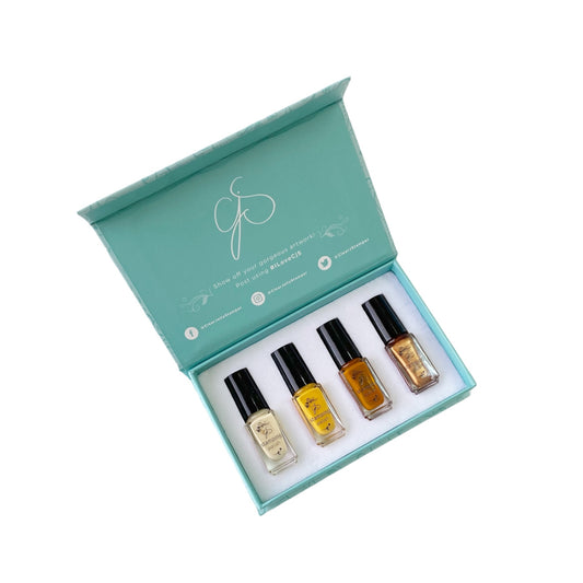 Nail Art Stamping Color Kit - Ultimately Autumn (4 colors)