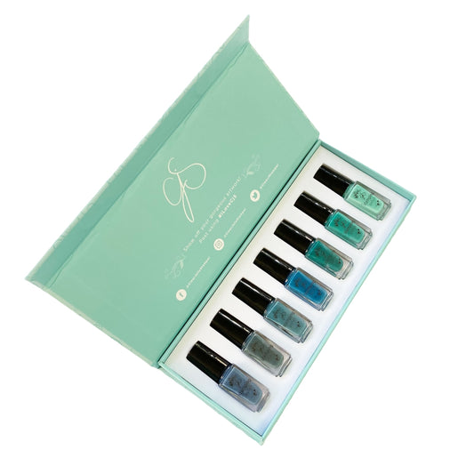 Nail Art Stamping Color Kit -Under the Sea (7 Colors)
