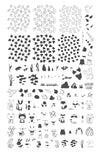 cjs-188-woodland-friends-clear-jelly-stamper-steel-nail-art-layered-stamping-plate-animals