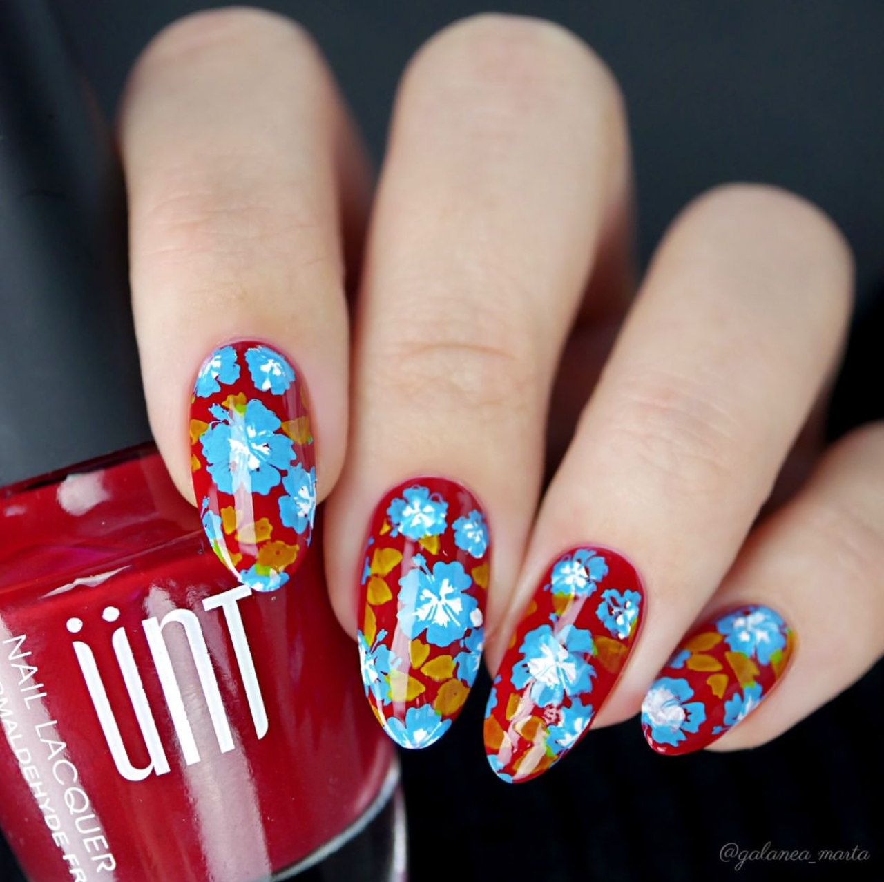 Aloha! (CjS-128) Etched Nail Art Stamping Plate