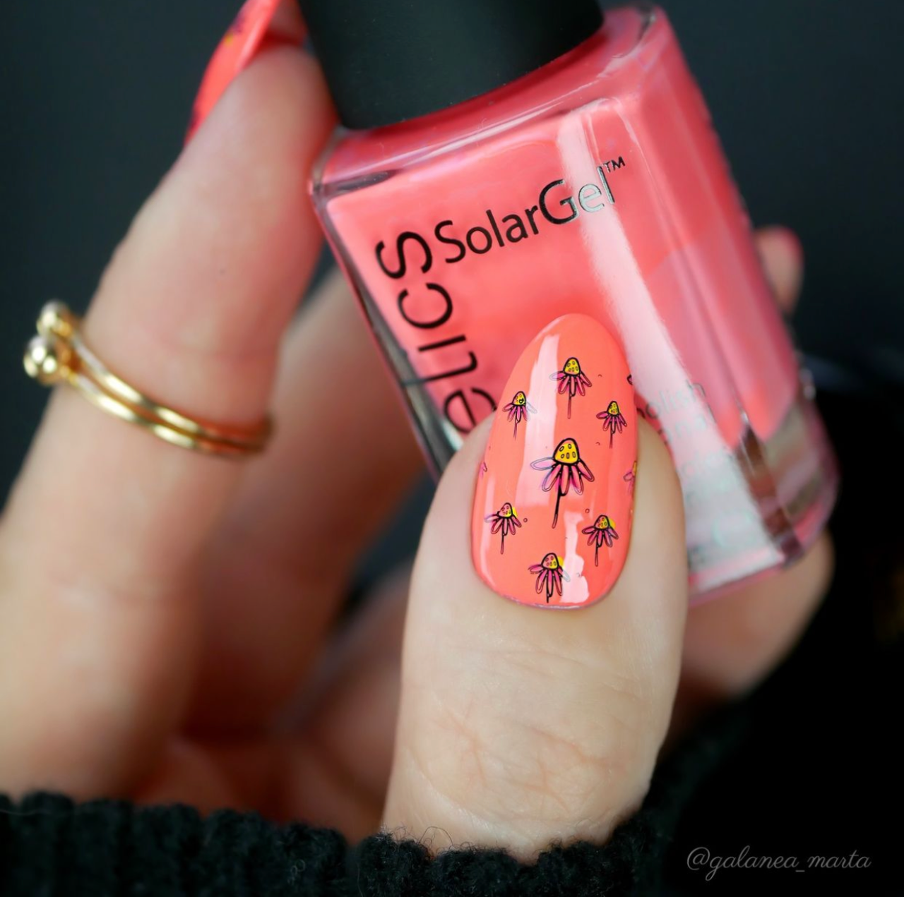 Summer (CjS-160) Etched Nail Art Stamping Plate