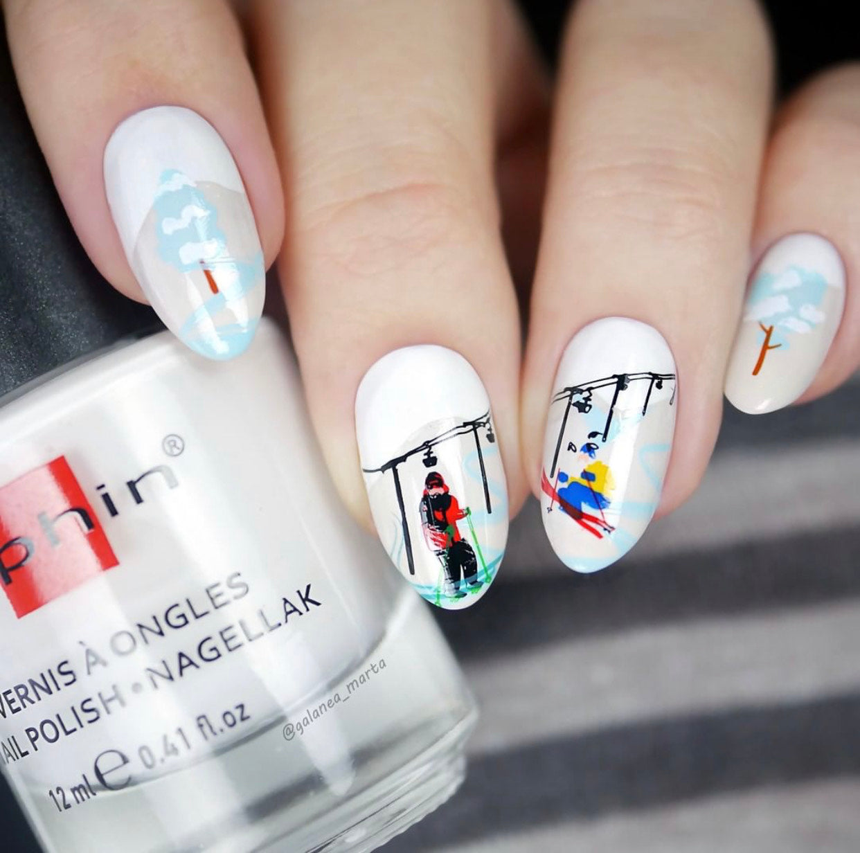 Sporty Winter (CjS-179) Steel Stamping Plate 8 x 8 Clear Jelly Stamper