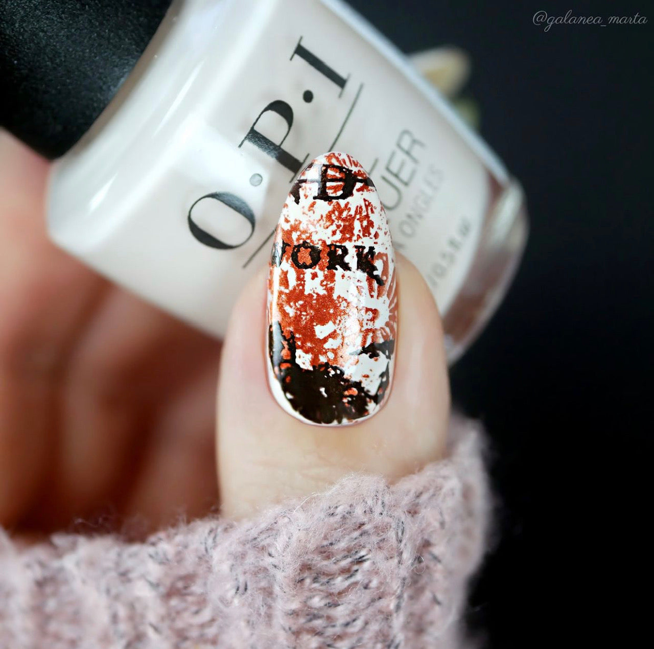 Grunge Series - City (CjS-202) Etched Nail Art Stamping Plate