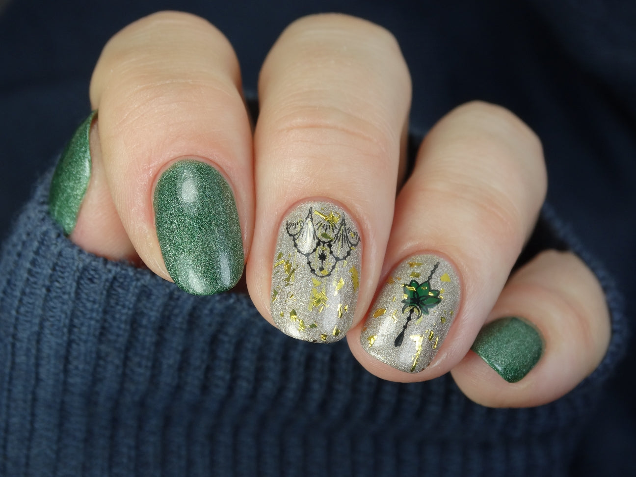A-Mystic-Mazing (CjS-226) Etched Nail Art Stamping Plate