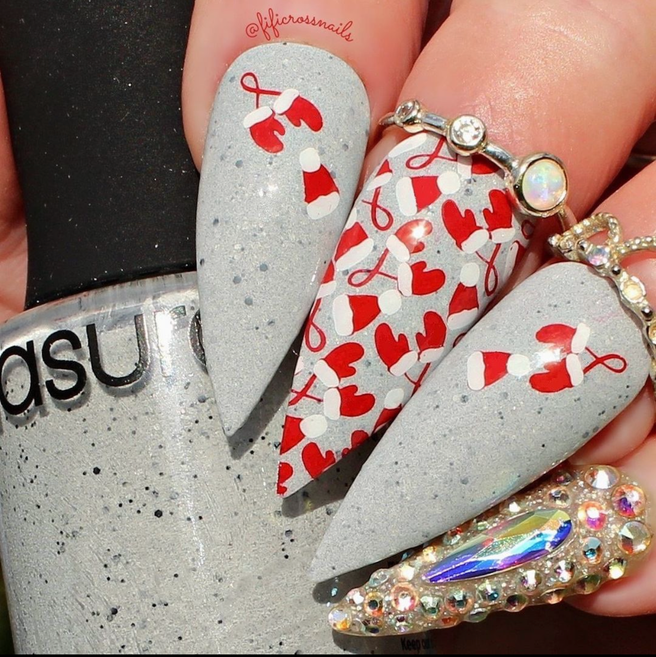 Pretty Paper - Jolly (CjSC-42) Etched Nail Art Stamping Plate