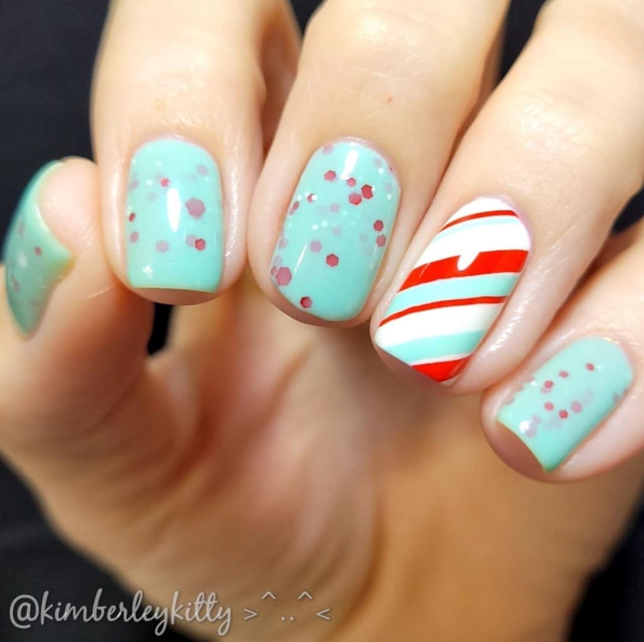 Lines (CjS-52) Steel Nail Art Stamping Plate 14 x 9 Clear Jelly Stamper