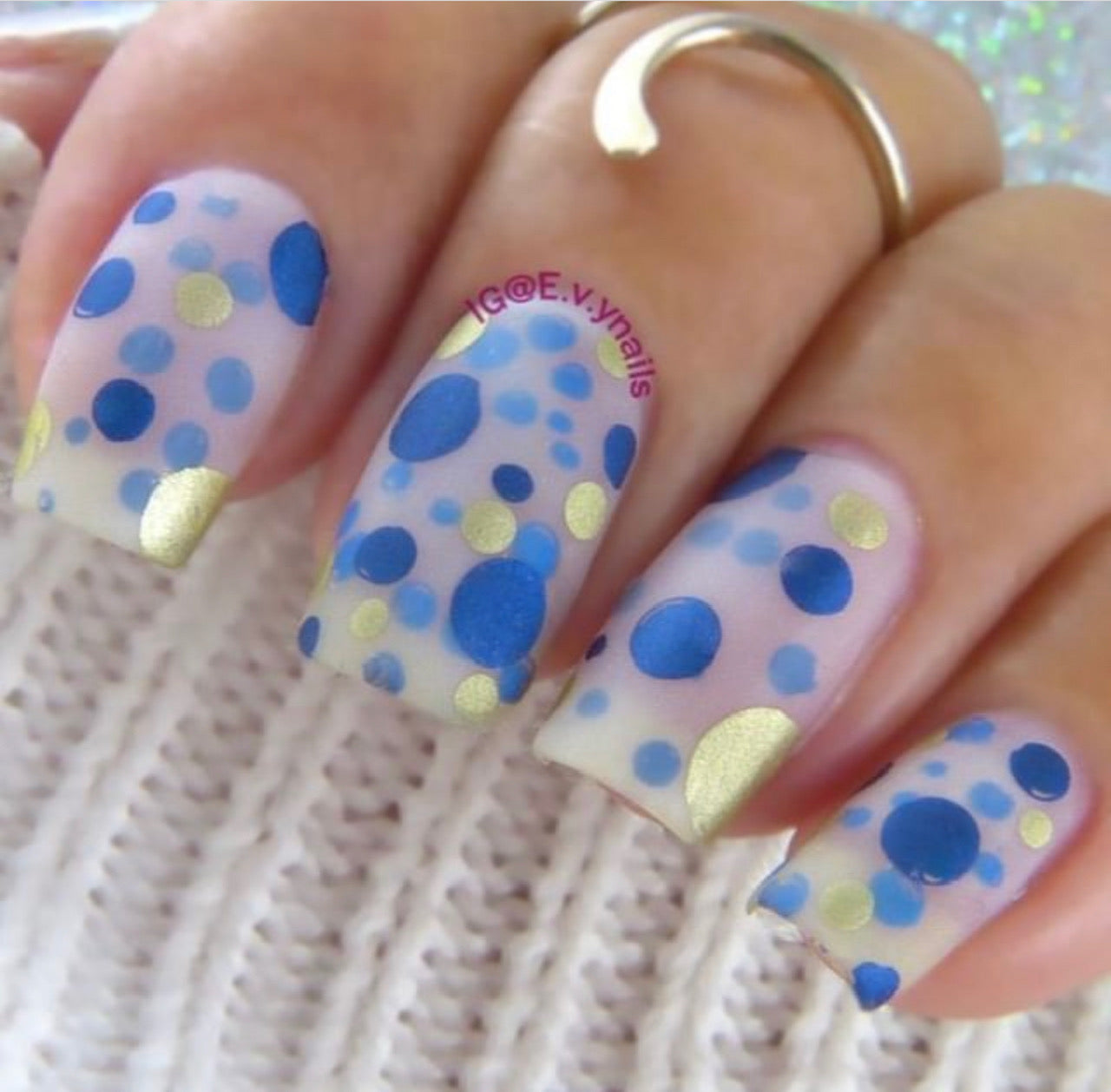 Circles (CjS-53) Steel Nail Art Stamping Plate 14 x 9 Clear Jelly Stamper