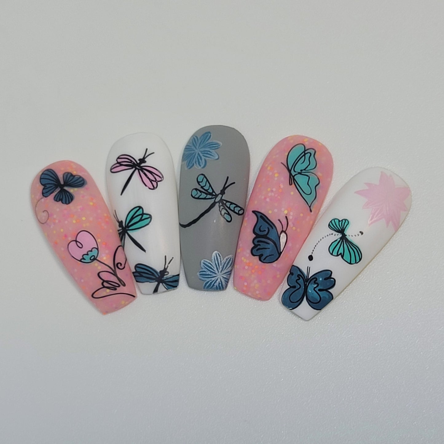 Beginner Edition (CjS-B-THREE) Etched Nail Art Stamping Plate