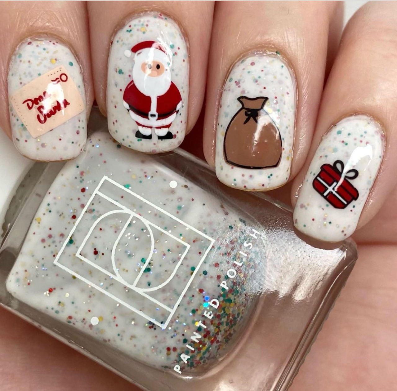 Oh, What Fun! (CjSC-64)Etched Nail Art Stamping Plate