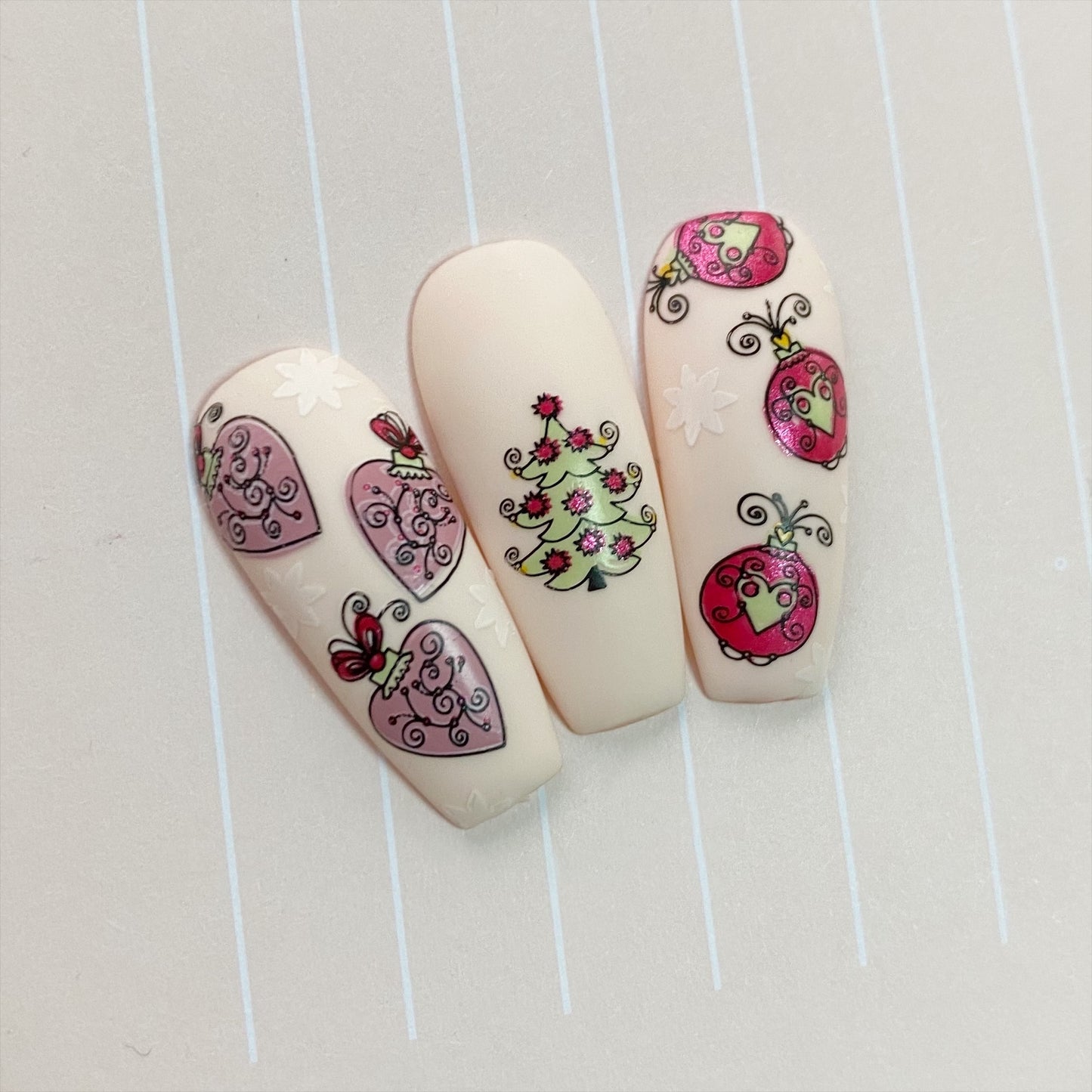 Ornate Ornaments (CjSC-73) Etched Nail Art Stamping Plate