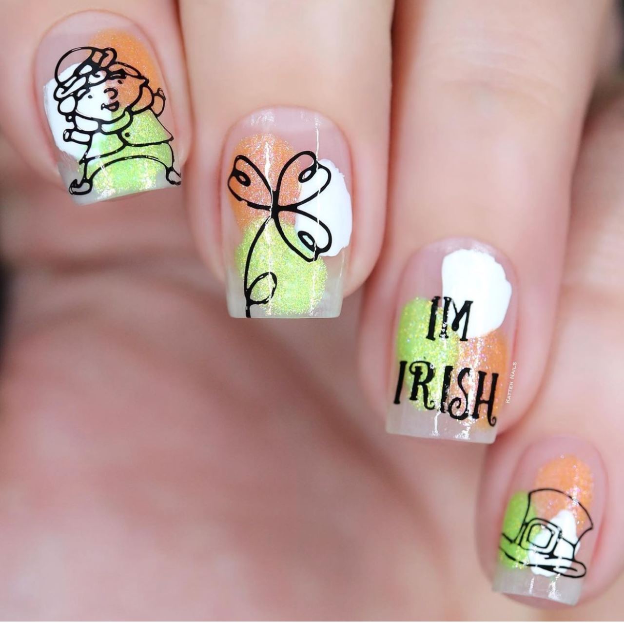 The Luck of the Irish (CjSH-14) Steel Stamping Plate 14 x 9 Clear Jelly Stamper