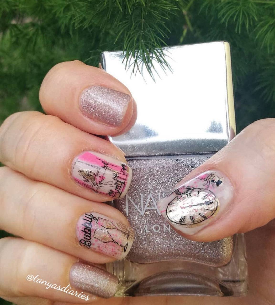 Pop the Bubbly (CjSH-48) Steel Stamping Plate 14 x 9 Clear Jelly Stamper