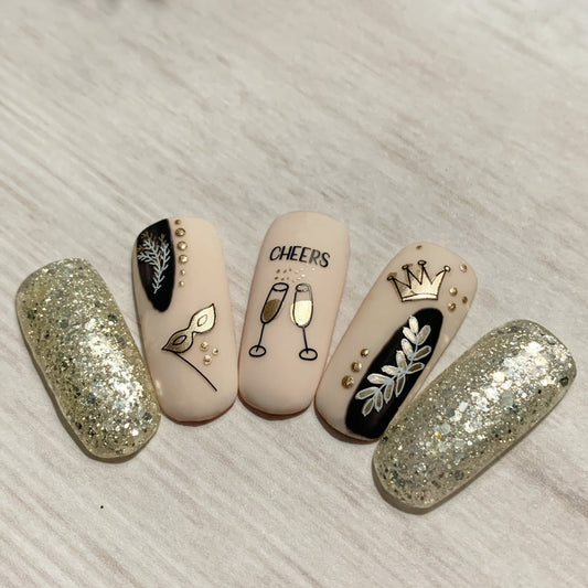 Cheers! (CjS H-61) Steel Stamping Plate 6x6 Clear Jelly Stamper