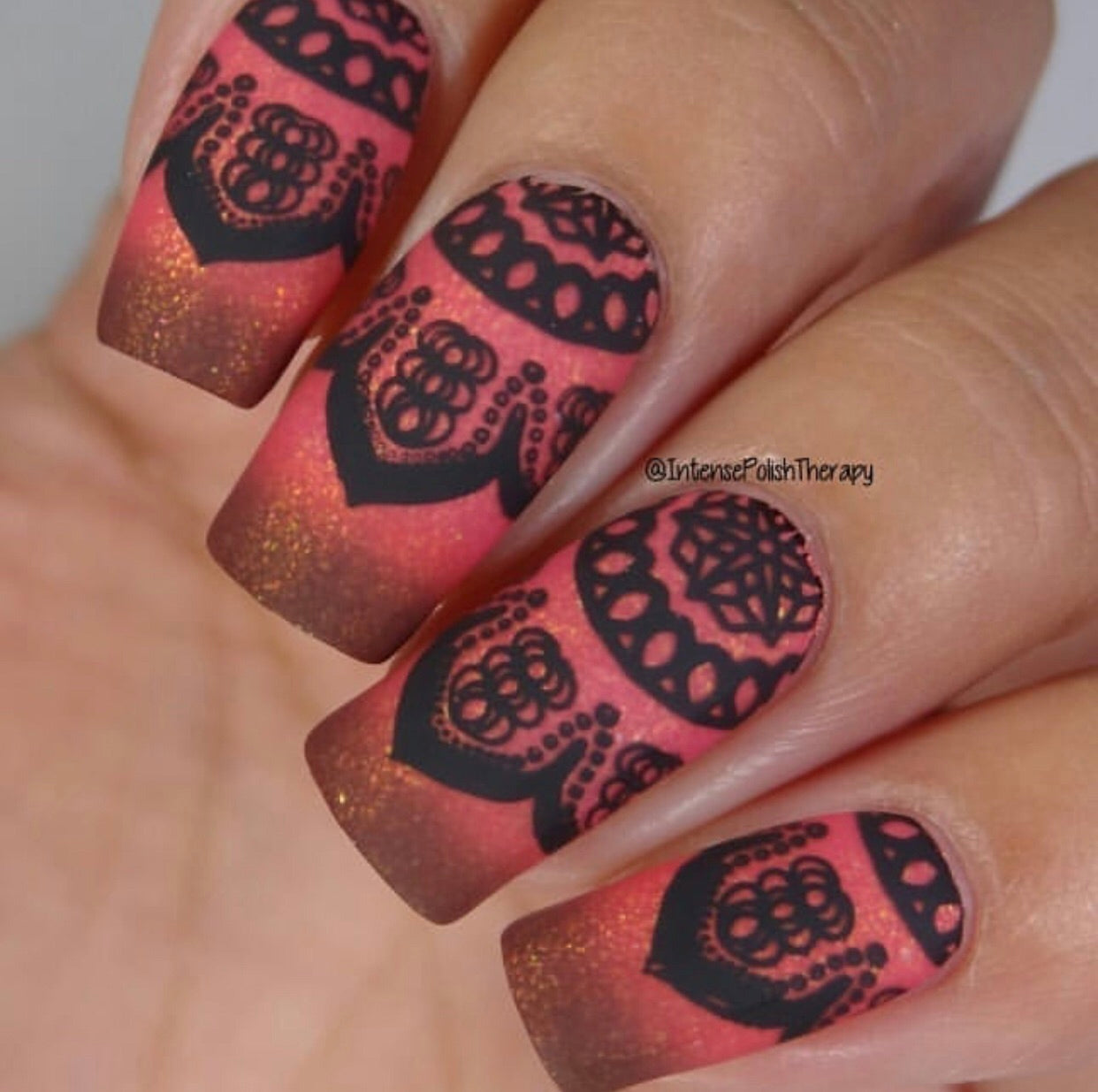 Manishas Mandalas (CjSLC-19) - Steel Stamping Plate 14 x 9 Clear Jelly Stamper