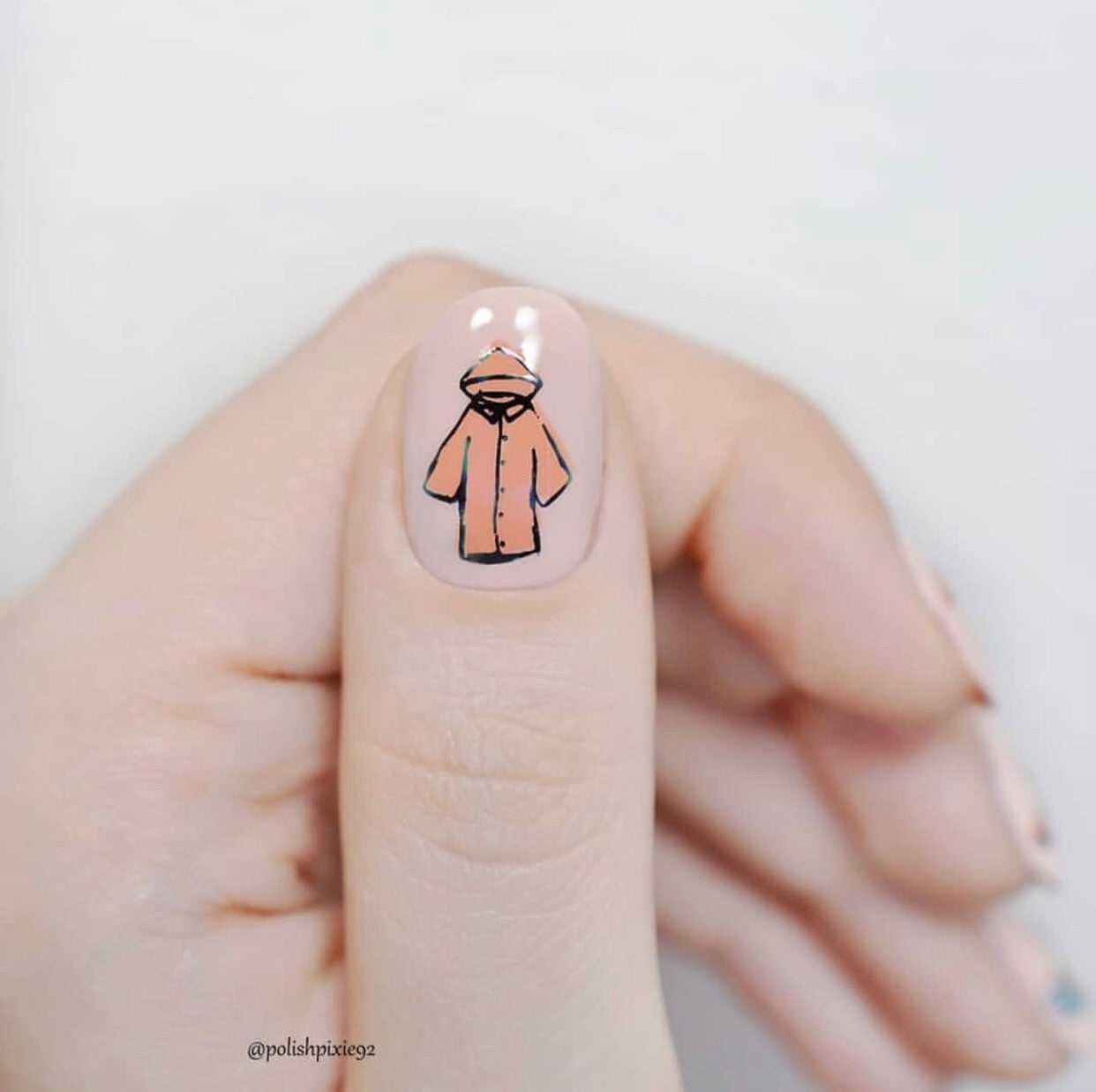 Hello Fall (CjS LC-24) - Steel Stamping plate 14 x 9 Clear Jelly Stamper