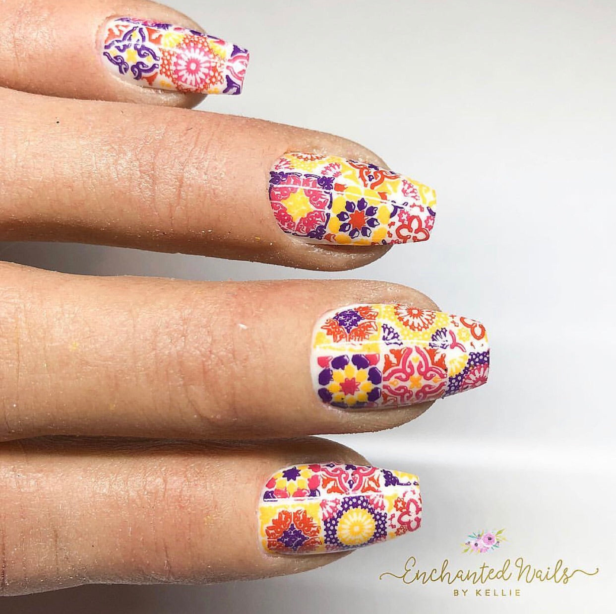 Moorish Motifs (Morocco and Spain) - (CjS LC-26) - Steel Stamping Plate 14 x 9 Clear Jelly Stamper