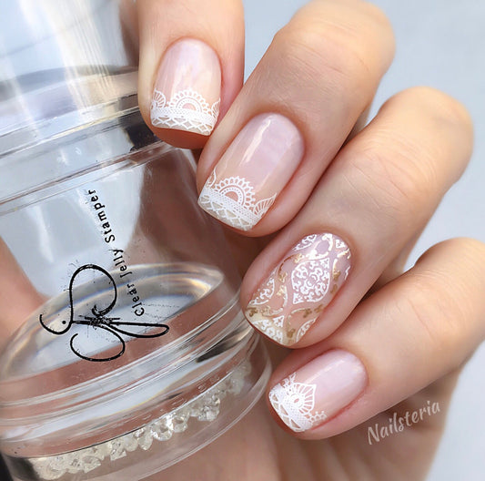 Moorish Motifs (Morocco and Spain) - (CjS LC-26) - Steel Stamping Plate 14 x 9 Clear Jelly Stamper