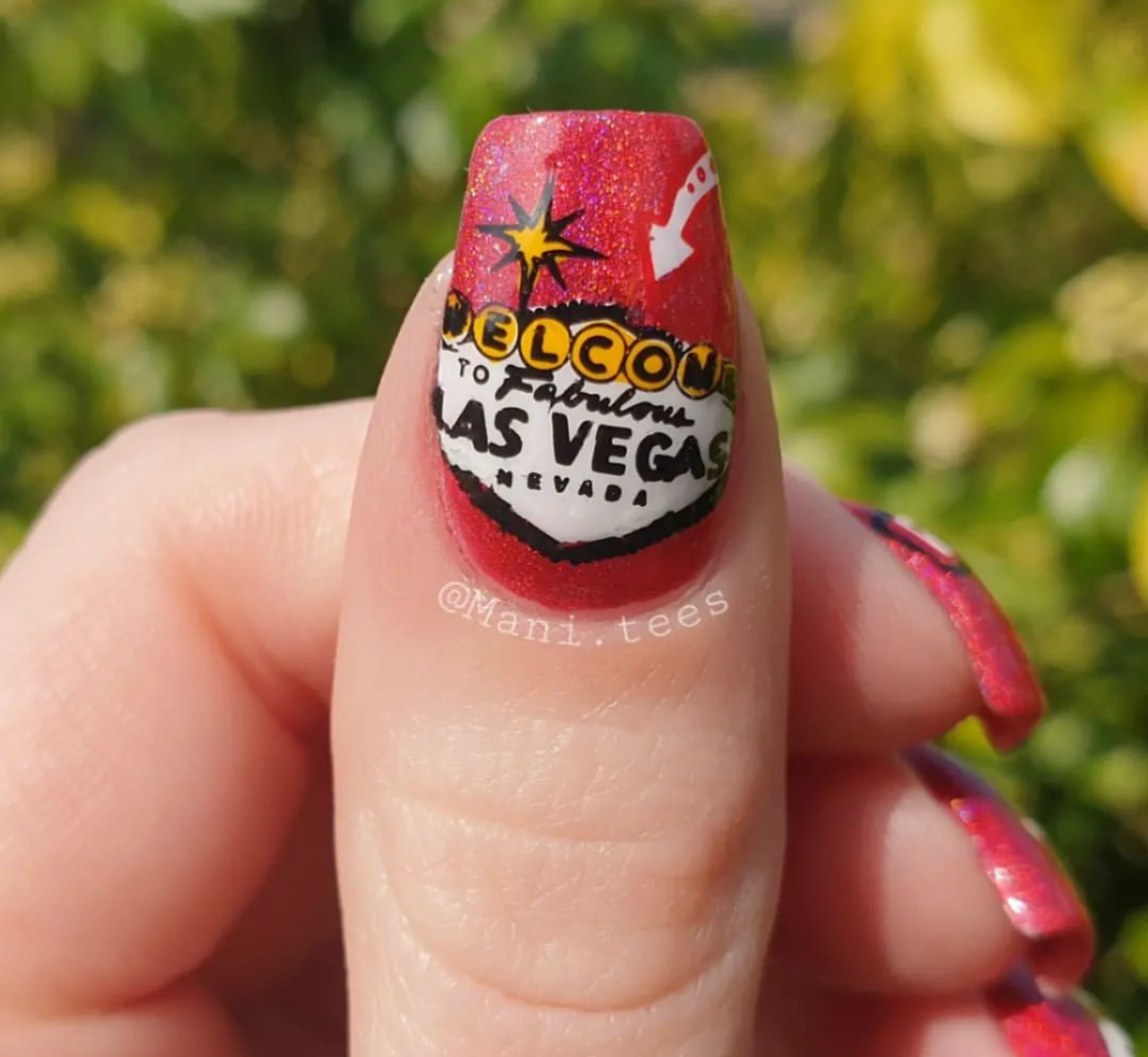Roll the Dice! (CjSLC-47) Etched Nail Art Stamping Plate