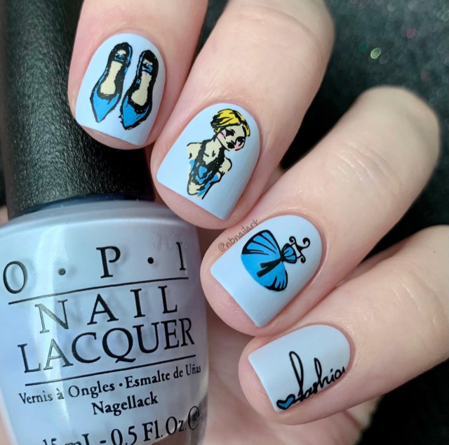 Kaye's Fashion Flavor (CjSLC-77) Etched Nail Art Stamping Plate