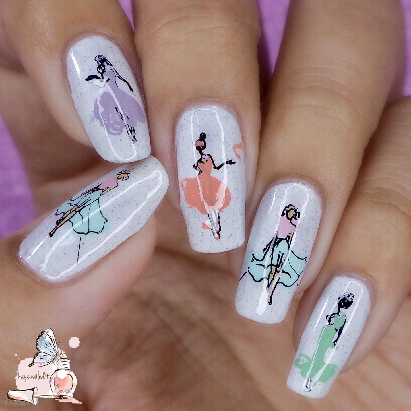 Kaye's Fashion Flavor (CjSLC-77) Etched Nail Art Stamping Plate