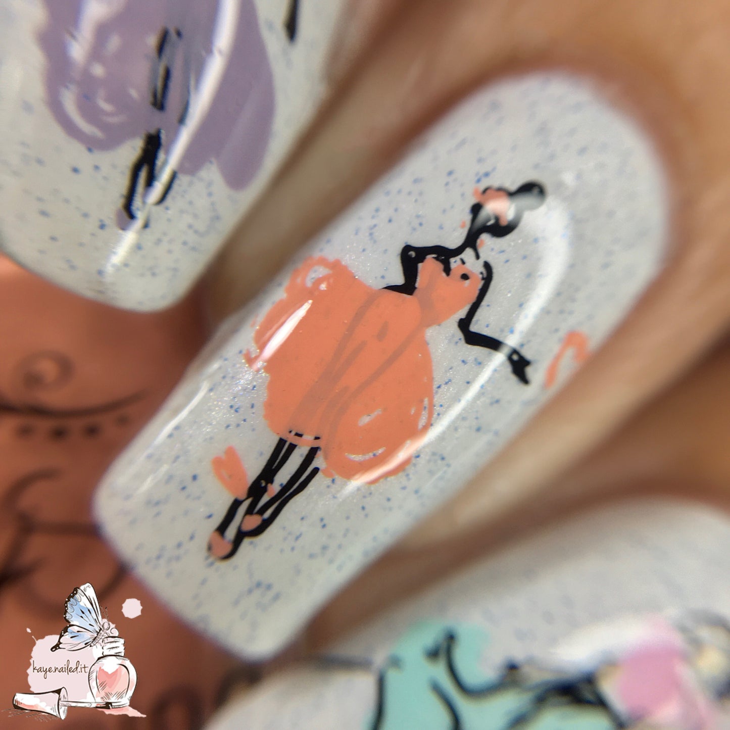 Kaye's Fashion Flavor (CjSLC-77) Etched Nail Art Stamping Plate