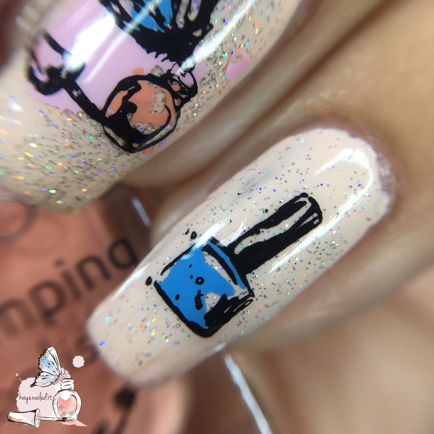 Kaye's Fashion Flavor (CjSLC-77) Etched Nail Art Stamping Plate