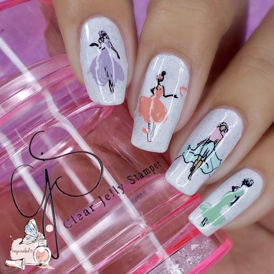 Kaye's Fashion Flavor (CjSLC-77) Etched Nail Art Stamping Plate