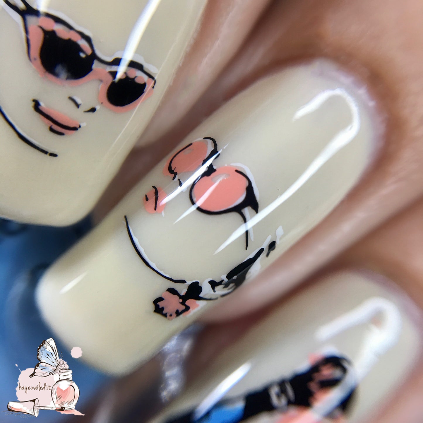 Kaye's Fashion Flavor (CjSLC-77) Etched Nail Art Stamping Plate