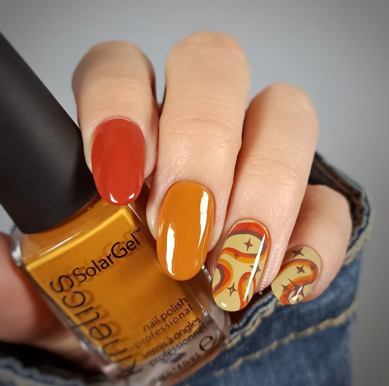 Funky Swirls (CjSLC-82) Etched Nail Art Stamping Plate