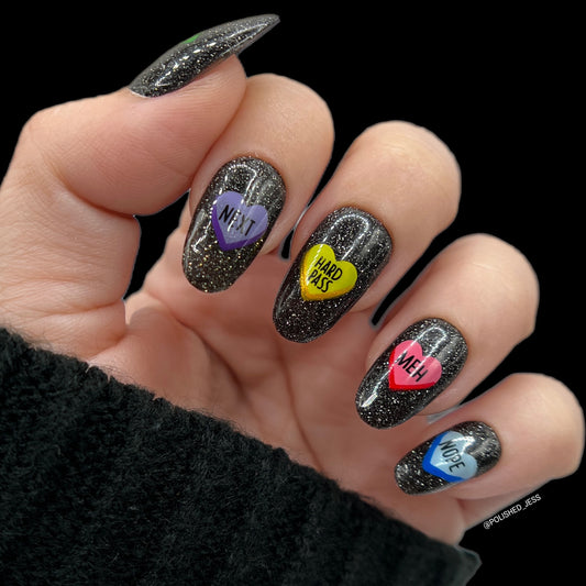 It's Not Me, It's You (CjSLC-93) Etched Nail Art Stamping Plate