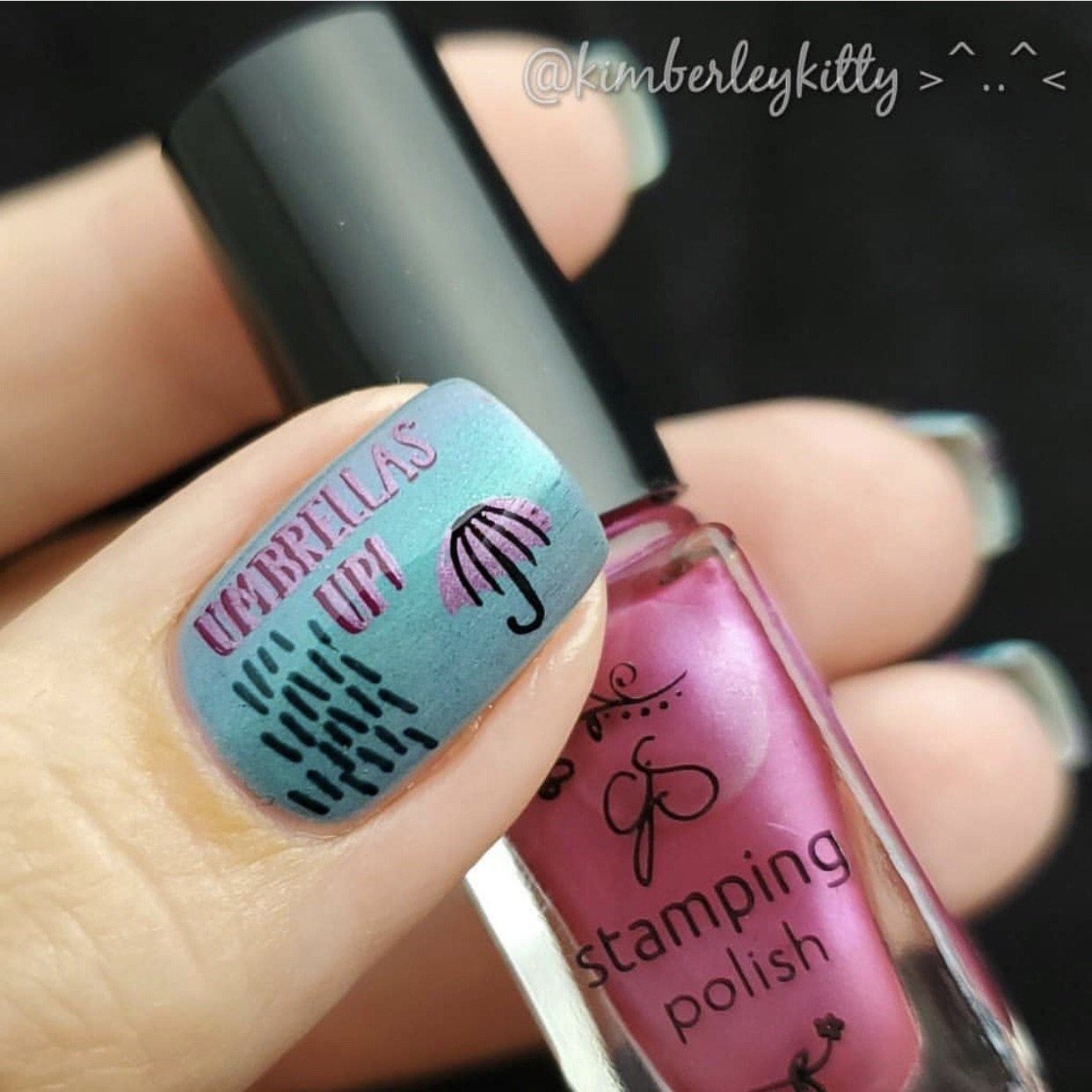 Fallpaper - Happy Fall Yall! (CjS-133) Steel Stamping Plate 14 x 9 Clear Jelly Stamper