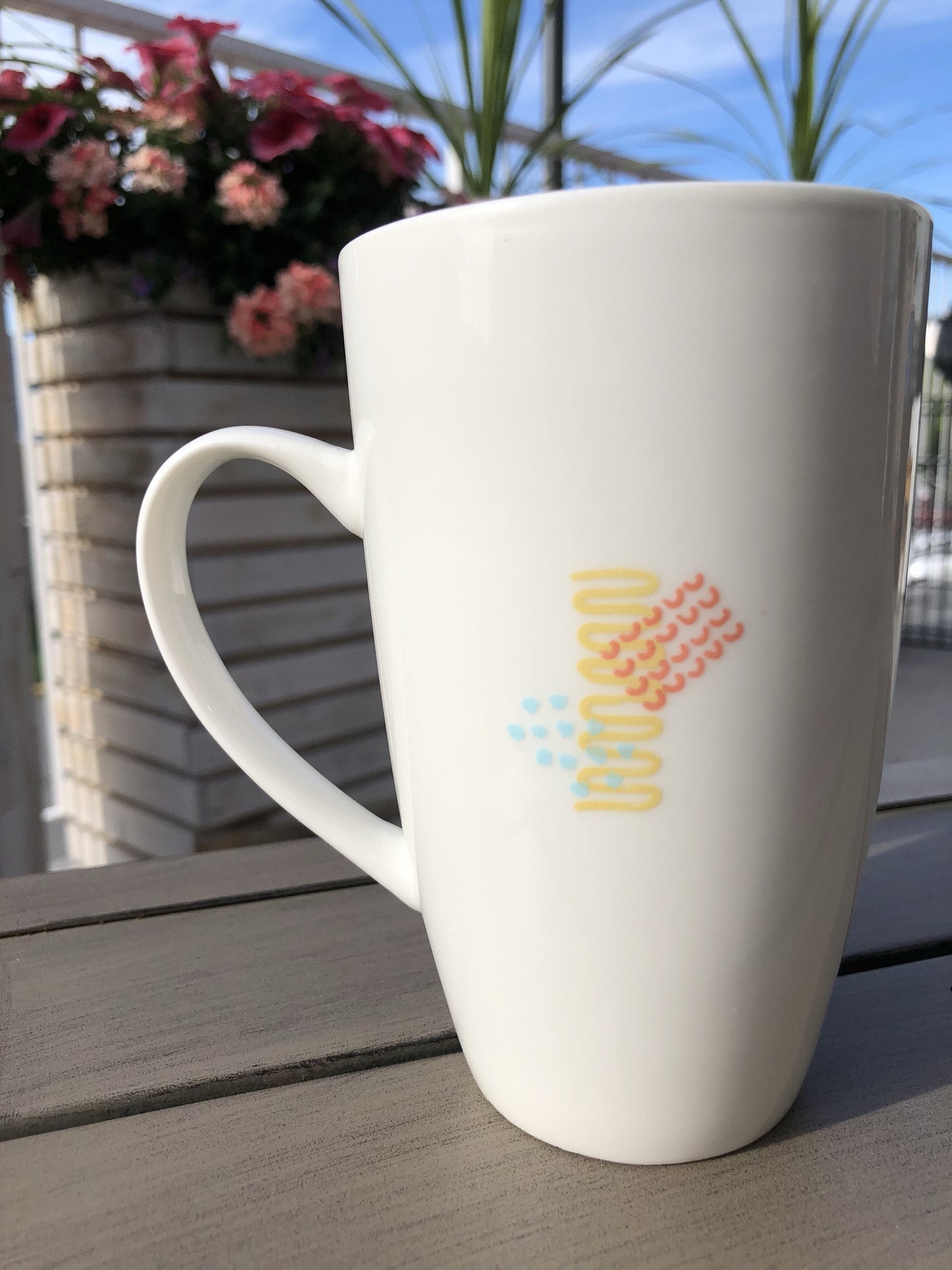 My Main Squiggle (CjS-146) Steel Nail Art Stamping Plate 8 x 8 Clear Jelly Stamper