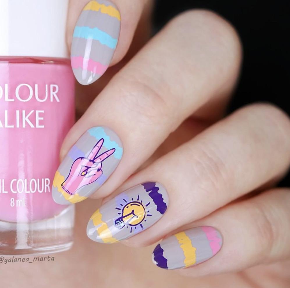 Koko by Design (CjS-103) Steel Nail Art Stamping Plate 14 x 9 Clear Jelly Stamper