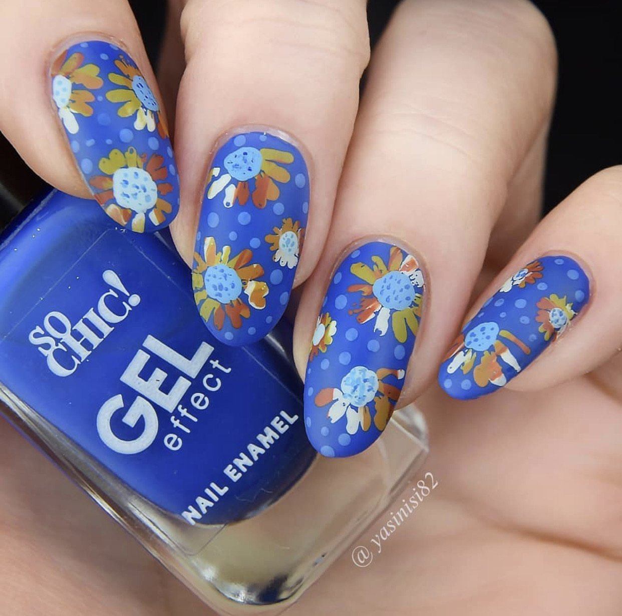 I Dream of Daisies (CjS-104) Steel Nail Art Stamping Plate 14 x 9 Clear Jelly Stamper